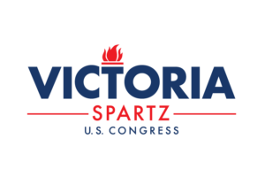 Spartz For Congress Logo Blue Red