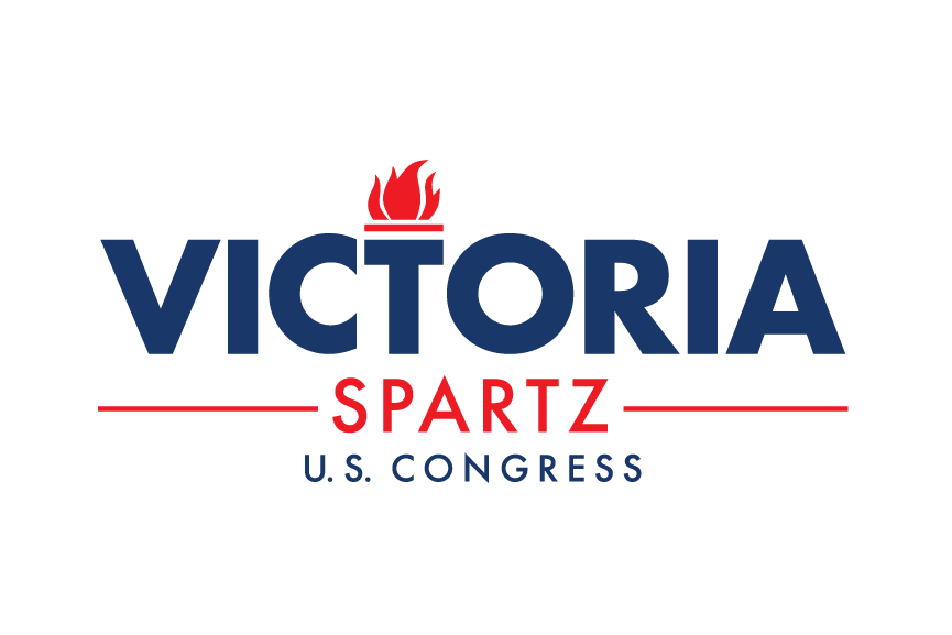Spartz For Congress Logo Blue Red