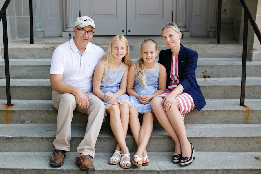 Victoria Spartz with her Family